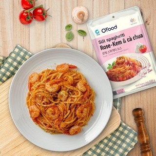Sốt nấu mì spaghetti O'Food 120g, 220g