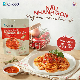 Sốt nấu mì spaghetti O'Food 120g, 220g