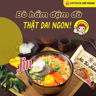 Mì bò hầm Ottogi/Otoki 70g, 120g