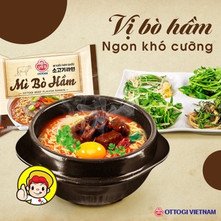 Mì bò hầm Ottogi/Otoki 70g, 120g