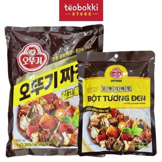 Bột tương đen Jjajang Ottogi/Otoki 100g, 1kg