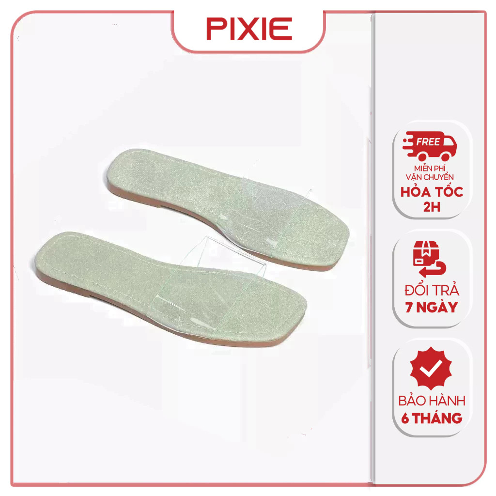 Dép Bệt Nữ Kiểu Quai Trong Pixie E261