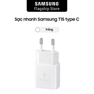 Sạc nhanh Samsung T15 Type C (Có cáp)