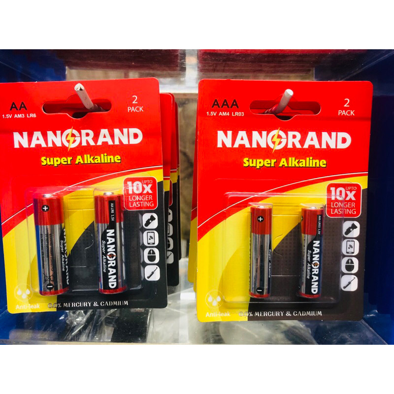 Pin AA/ AAA Nano Alkaline