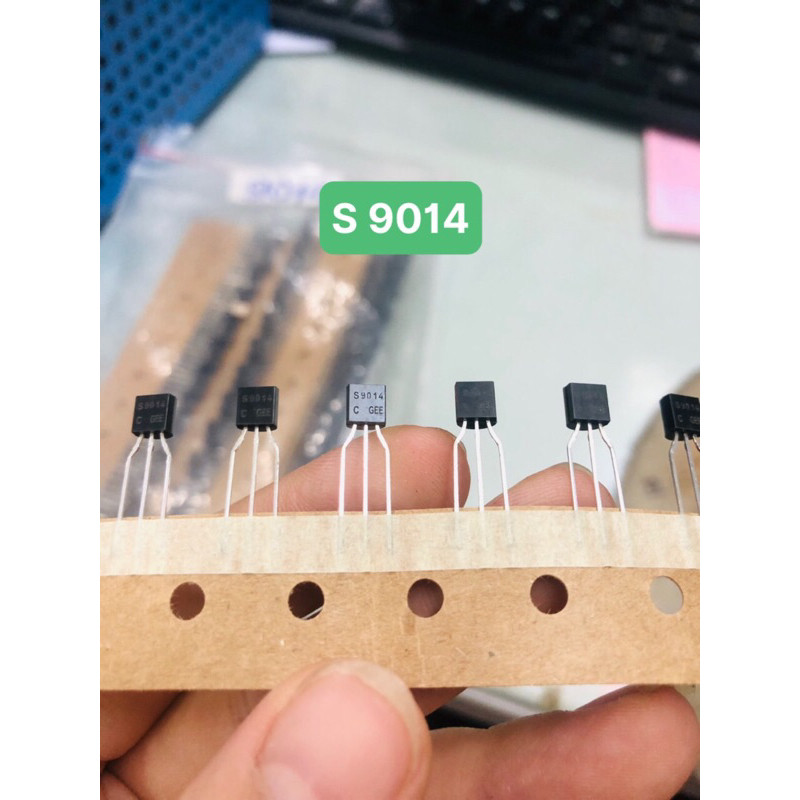 Set 25 con Transistor S 9014 hàng dây chân đồng
