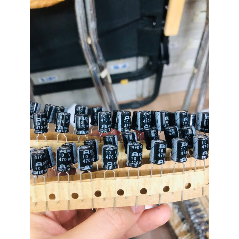 Set 50 con Tụ 470uf/10v hàng dây - 470/10