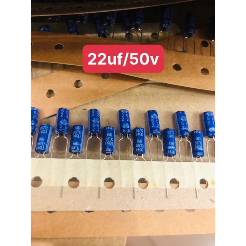 Dây 50 con tụ Daewoo 50v 47uf, 33uf, 22uf, 10uf,…