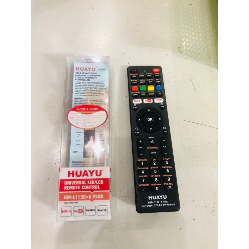 Khiển tivi đa năng L1130 cho các dòng tivi Sony, Samsung, LG, Pana,…