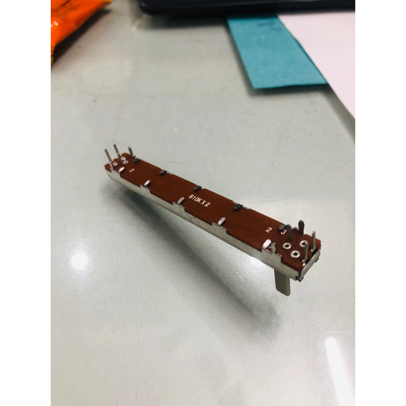 Set 2 Chiết áp gạt 7,5cm (3 chân + 3 chân) 10K- 50K- 100K