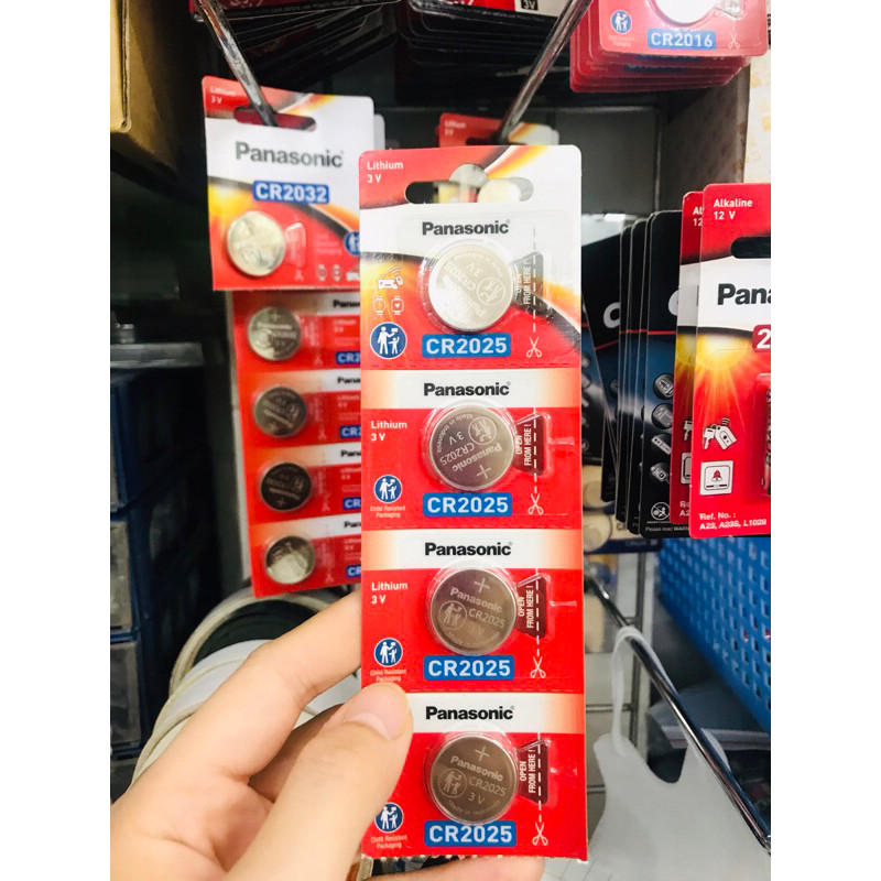 Pin Panasonic Cr2025 (Giá 1 vỉ)