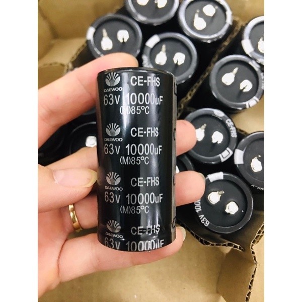 Set 2 Tụ 10000uf/63V Daewoo
