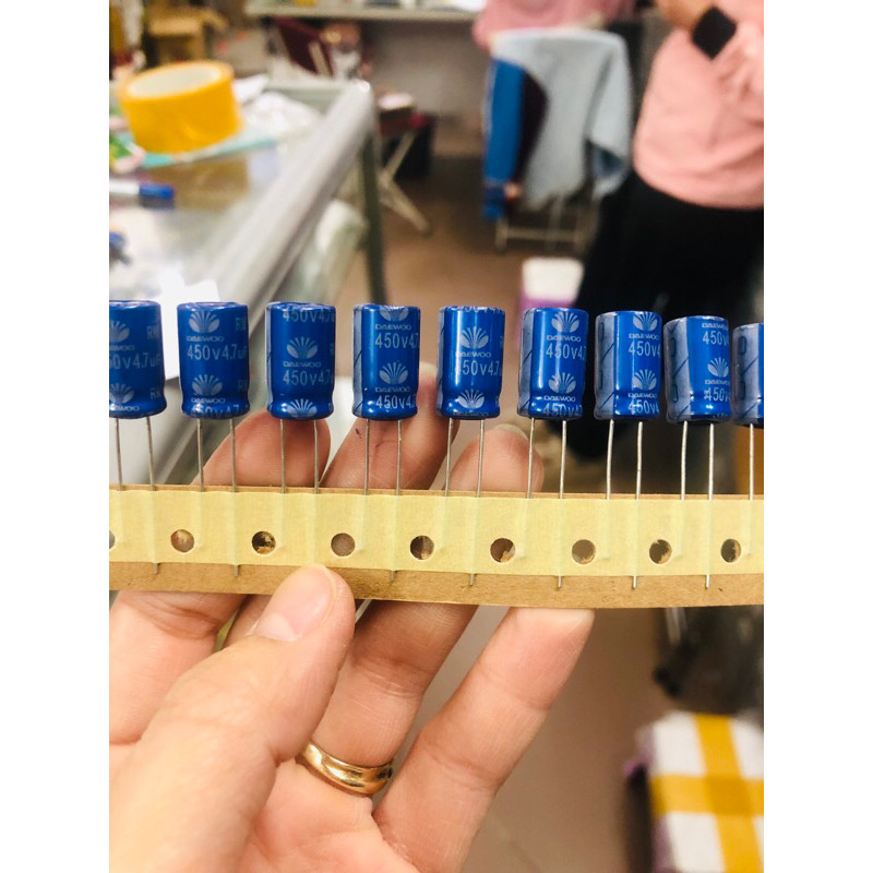 Set 20 Tụ Daewoo 4,7uf/450v