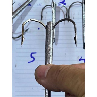  Lưỡi câu ba tiêu sắc bén - chạm là có đủ số 1-5 sale giá rẻ 