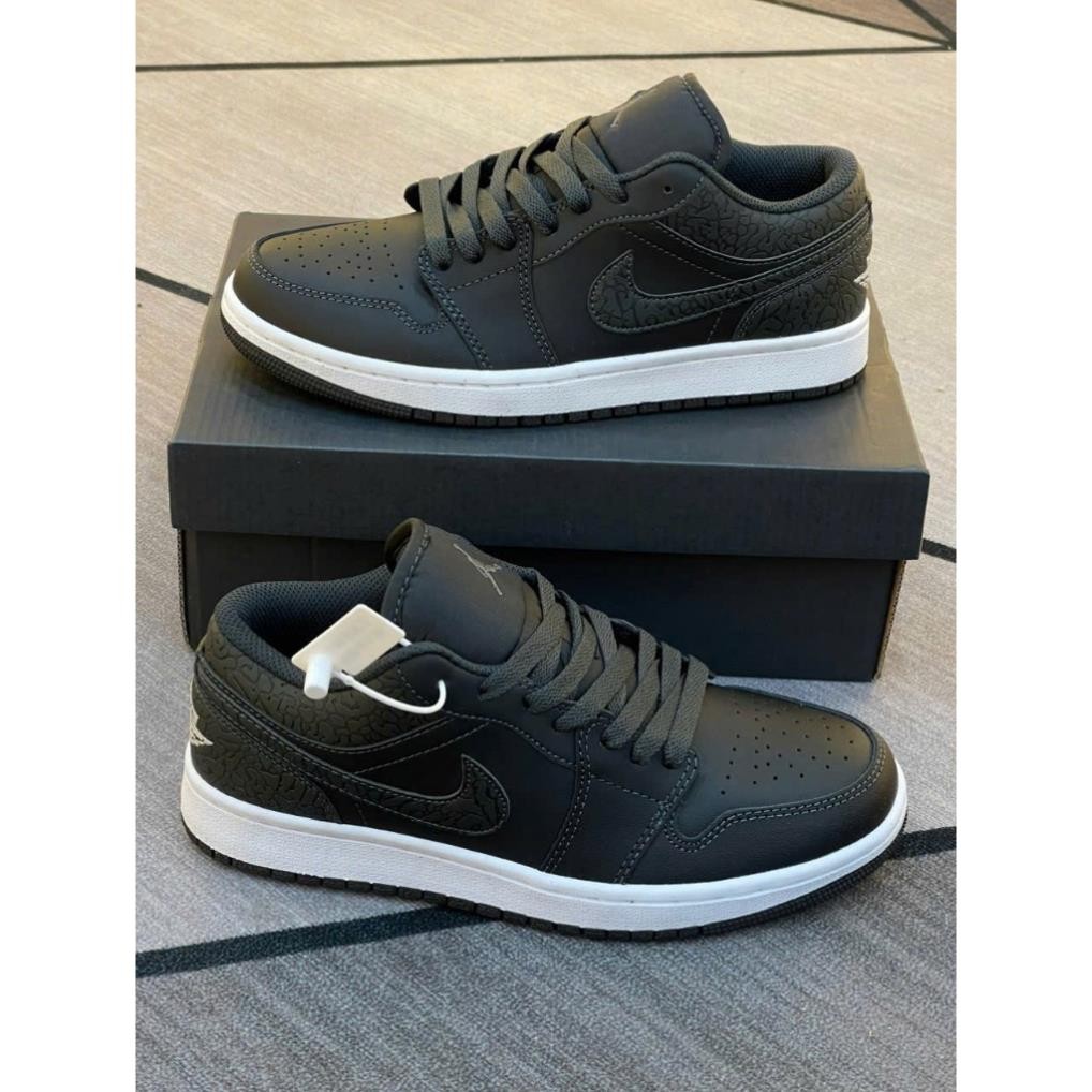 Giày thể thao JD1 Low SE Black Elephant, Giày thể thao JD1 Low Vảy Cá