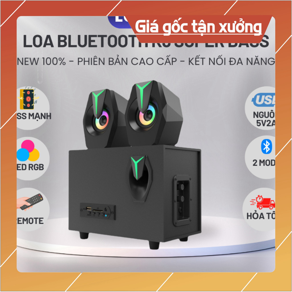 Loa máy tính bluetooth Prime Gaming LUVIBA có đèn led LOA K8