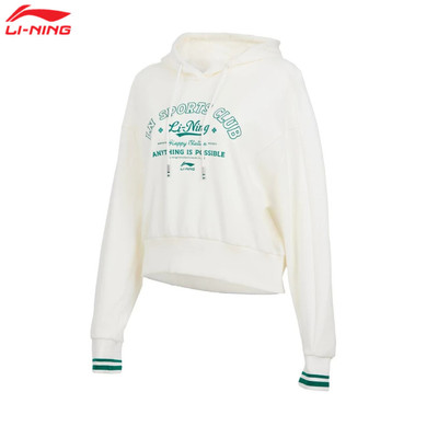 Áo Hoodie Nỉ Thể Thao Nữ Li-Ning Sports Club AWDU600-1V