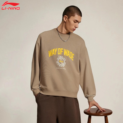 Áo Nỉ Sweatshirt Thể Thao Nam Li-Ning Bóng Rổ AWDU277-7V