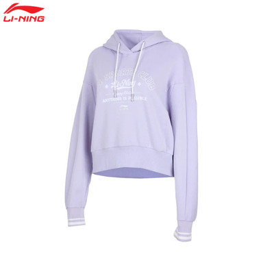 Áo Hoodie Nỉ Thể Thao Nữ Li-Ning Sports Club AWDU600-2V