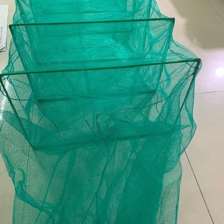 Lồng bát quái 12 cửa ngục khung 40x60 mắt lưới 3 li