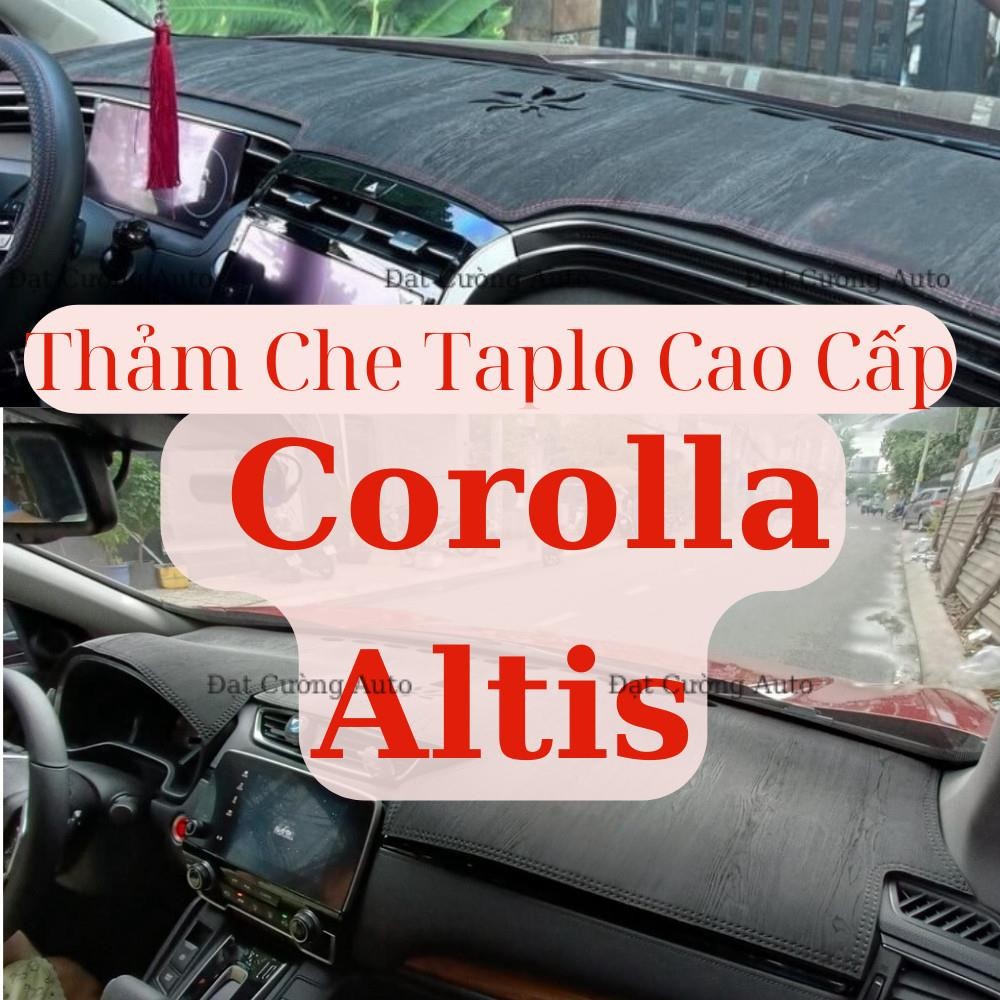 Thảm Che Taplo Toyota Altis 2001-2023,Thảm Taplo Xe Hơi 3 Lớp Chịu Nhiệt Bảo Hành 12 Tháng