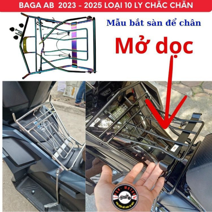 Baga Titan Xe Air Blade 2016 - 2019 , ab 2020-2021 - 10 LY CHẮC CHẮN