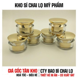   KHO SỈ  Hũ Chiết Mỹ Phẩm Face Cao Cấp Luxi 20g | Hũ Đựng Kem Dưỡng Da Sang Trọng 