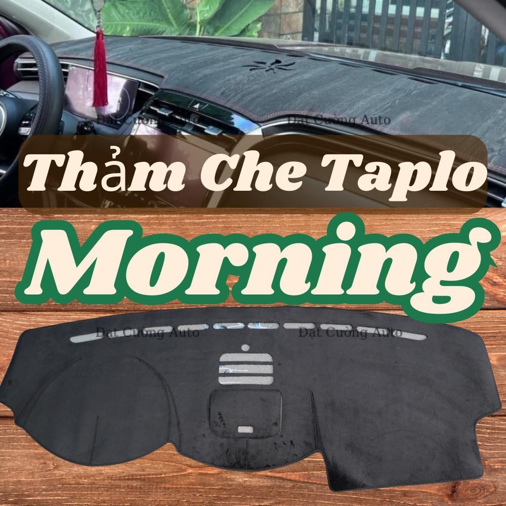 Thảm Taplo Kia Morning, Thảm Lót Taplo Xe Hơi