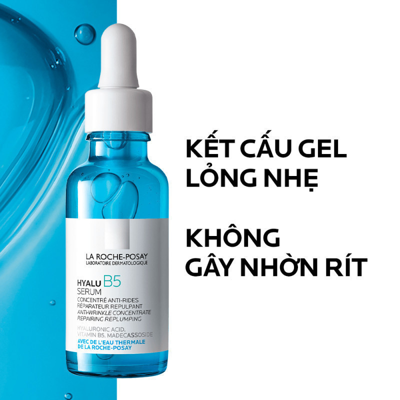 Dưỡng chất chuyên sâu hỗ trợ tái tạo da, giúp da căng mướt La Roche-Posay Hyalu B5 Serum 30ml | BigBuy360 - bigbuy360.vn