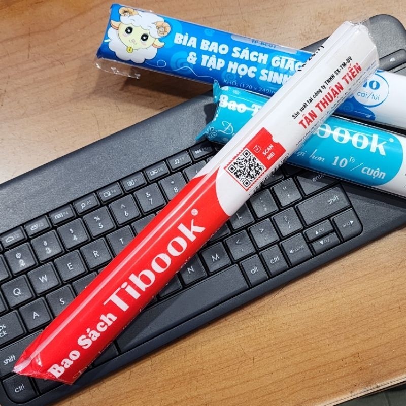 Cuộn 10 Cái Bìa bao sách Tibook.