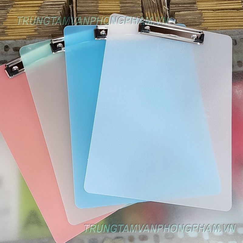 Trình ký nhựa dẻo A4 dùng kẹp tài liệu