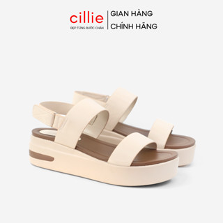 Dép Sandal Bánh Mì Nữ Cillie Đế Cao 5cm Có Lớp Đệm Chân Mềm Mại Không Gây Đau Chân SD34