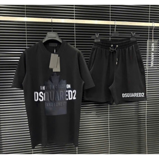  Bộ Quần Áo DSQ 030 Chữ Phối 2 Màu đẹp Hottend Mùa hè 2025 Giá Hạt Rẻ Chất Liệu Vải Thoáng Mát Mềm Mịm 