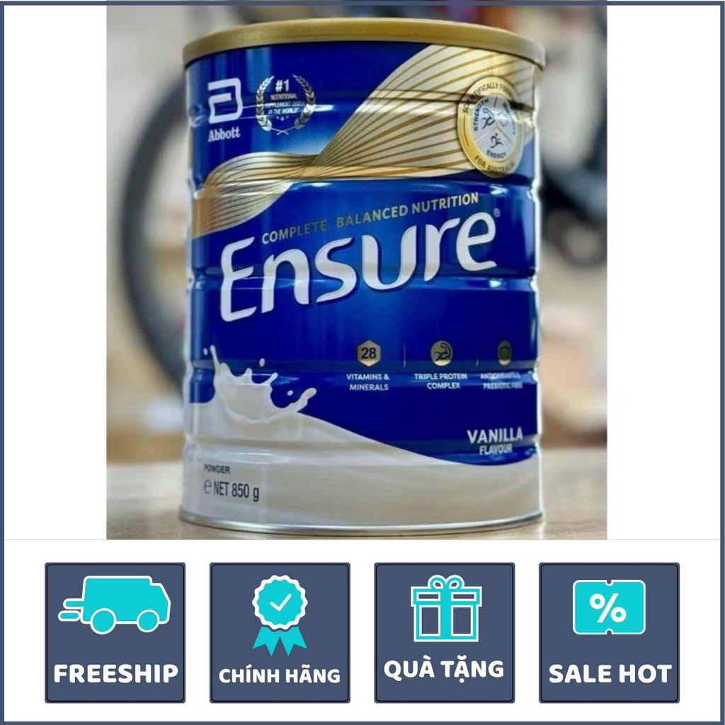 [Date 2027]Sữa Ensure 850gr - hàng Úc