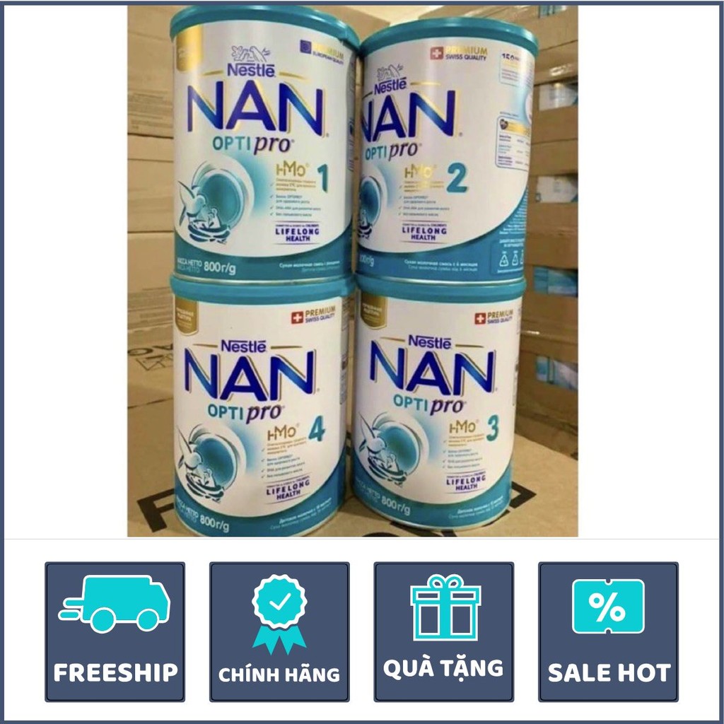 🍼[DATE 2026] SỮA NAN NGA ĐỦ SỐ 1,2,3,4 800G