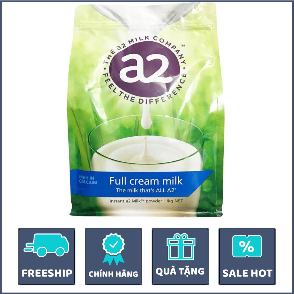🌹[2027]Sữa bột A2 nguyên kem của Úc (1Kg)