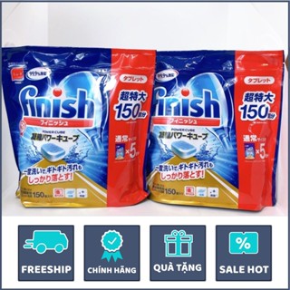 Viên rửa bát Finish (túi 150 viên) dành cho máy rửa bát - Nhật Bản