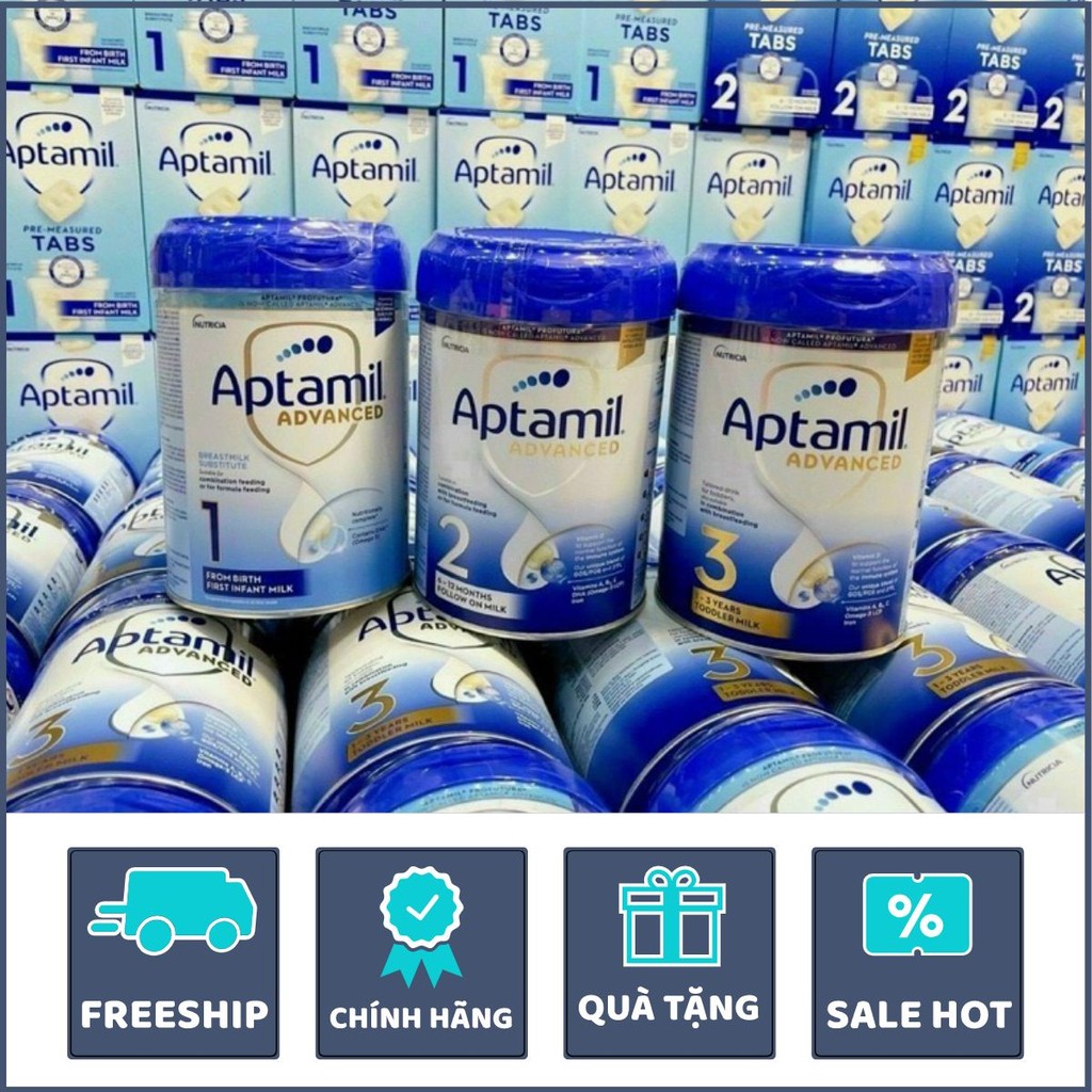 [2026] Sữa Aptamil Advanced Anh 800gr - Hàng Anh