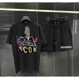 Bộ Quần Áo DSQ 004 Chú Cún ICon Vàng Đầy Đủ Tem Mác Chuẩn Hottrend 2025