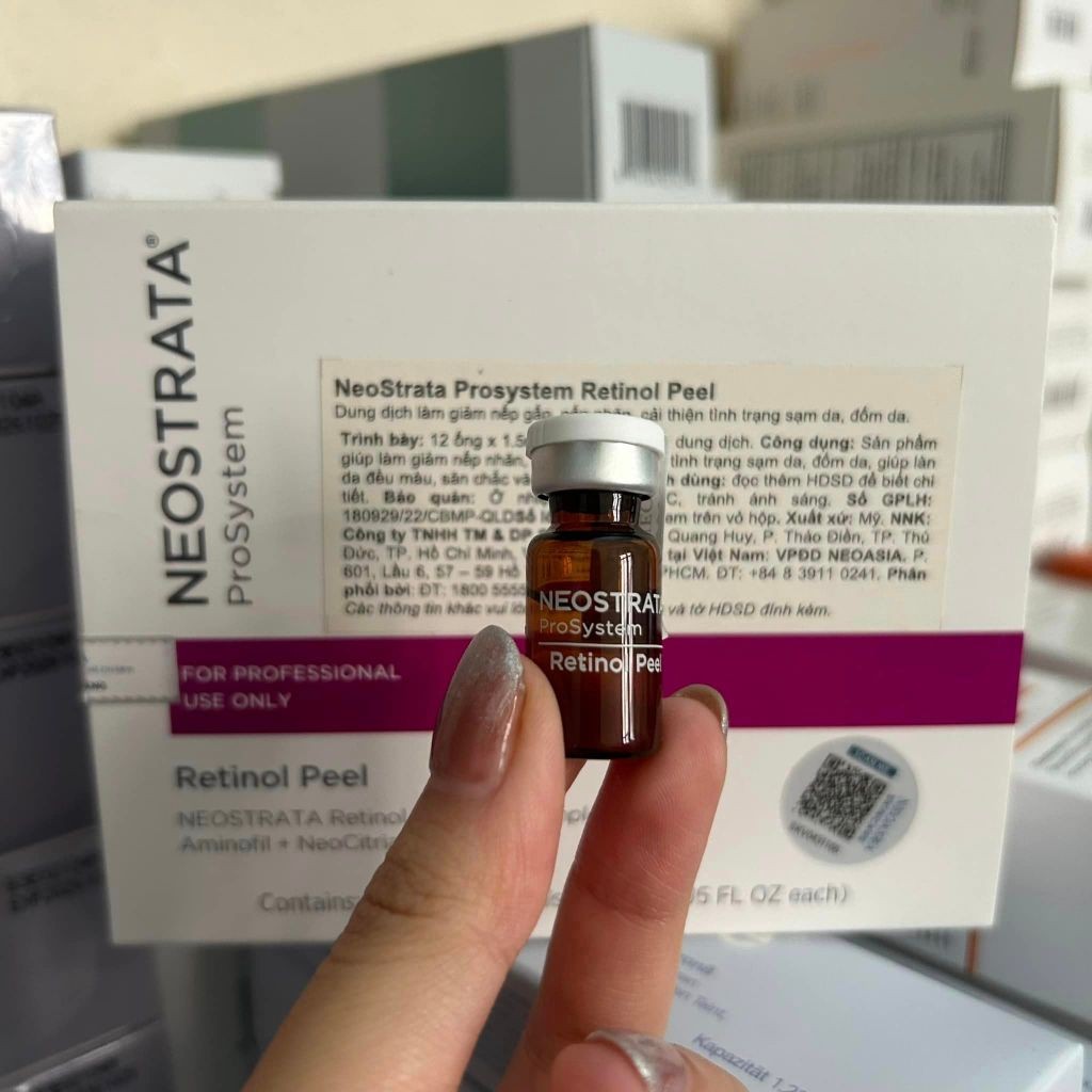 [Nhập khẩu] Peel Da Sinh Học Siêu Cấp NeoStrata ProSystem Retinol Peel 1.5ml