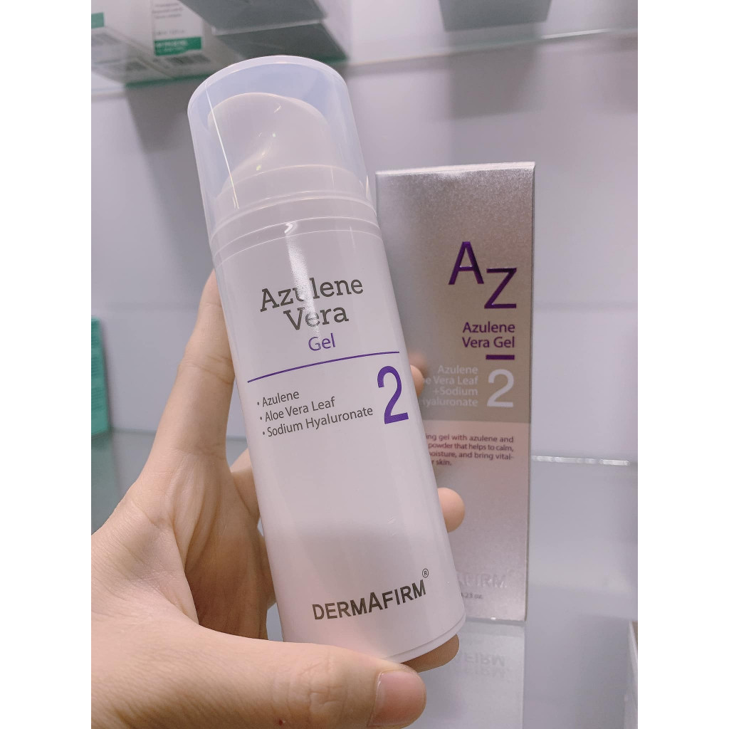 [cty] Tinh Chất Làm Dịu Và Phục Hồi Dermafirm Azulene Vera Gel2 120ml