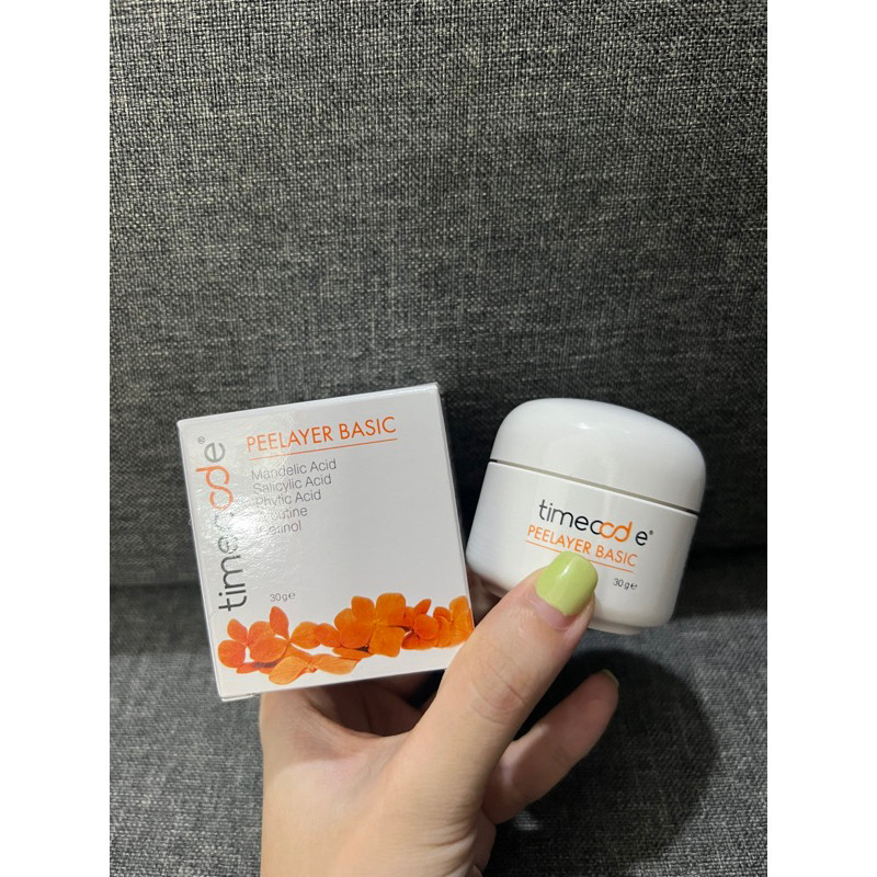 Kem peel TIMECODE Tây Ban Nha tái tạo làm sáng da chống lão hoá full 30g