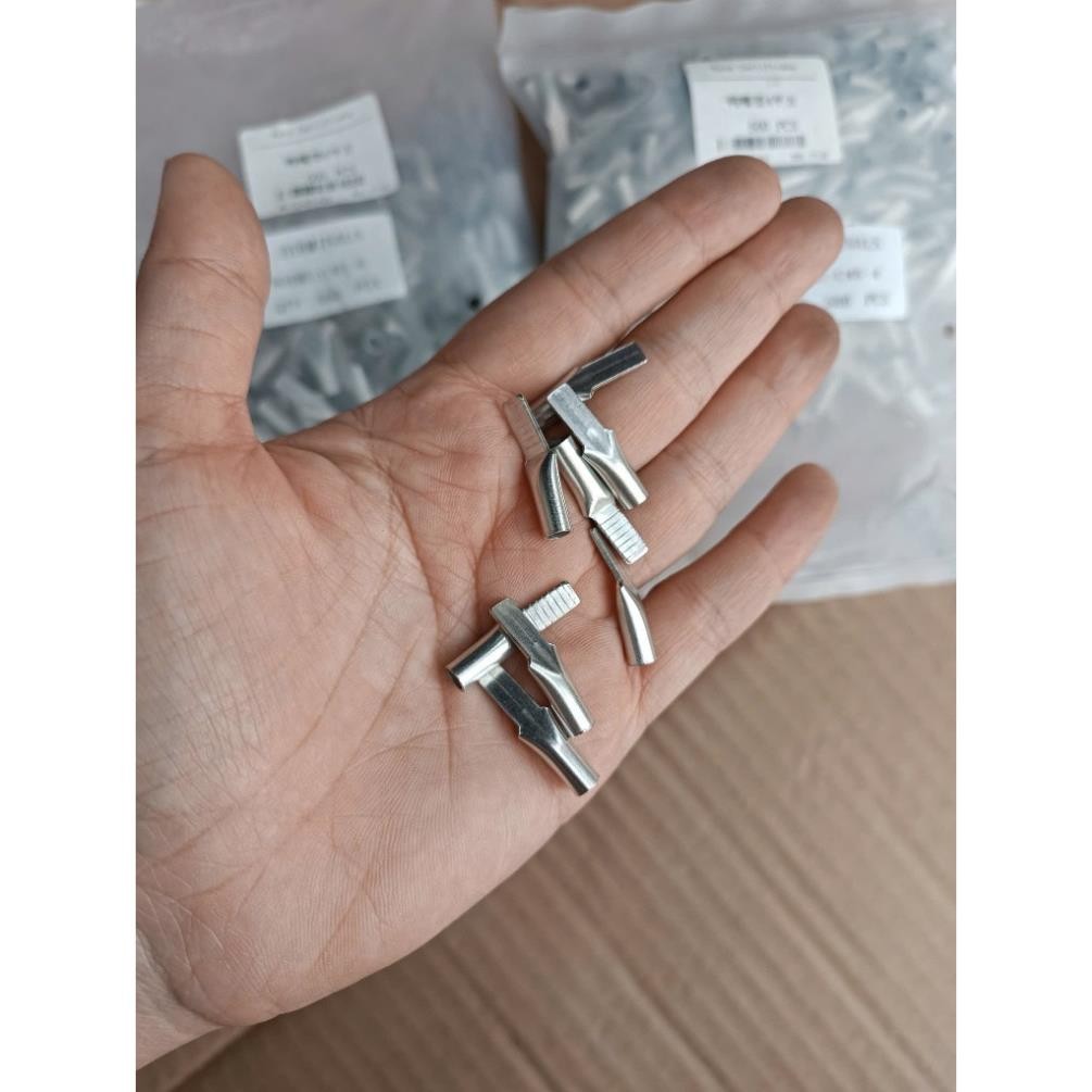 Đầu Cos đồng. Cos mỏ vịt bằng đồng mạ thiếc chống oxi hóa : C45-2 đến C45-50 ( giá 5 chiếc )