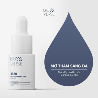 Sample Tinh Chất Niacinamide 20% Sáng Da Mờ Thâm Bioverse B320 Ultra Corrective Booster 5ml