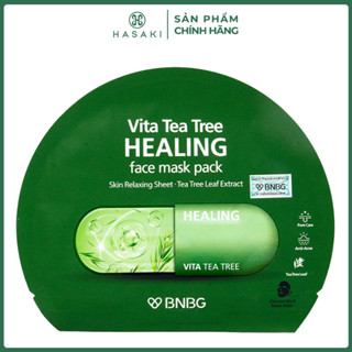 [BULSAN] Mặt Nạ BNBG Tràm Trà Giúp Thải Độc Da, Giảm Mụn Vita Tea Tree Healing Face Mask Pack 30ml