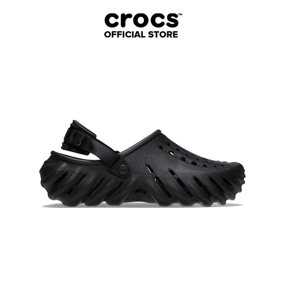 Giày Clog Unisex Crocs Echo - Black - 207937-001