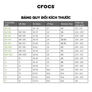 Giày Clog Unisex Crocs Crocband - 11016-100