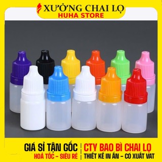 [COMBO 100 CÁI] Lọ Nhỏ Mắt Granty 5ml–50ml | Lọ Nhựa Chiết Mực, Dung Dịch | Ống Hút Mụn, Hút Máu Bầm