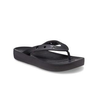 Dép Xỏ Ngón Nữ Crocs Platform Classic - Black - 207714-001