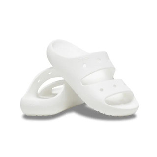 Dép Xăng Đan Unisex Crocs Classic V2 - White - 209403-100