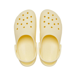 Giày Clog Nữ Crocs Platform Classic - Buttercream - 206750-76O